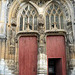 Portail de l'église St-Martin de Villequier