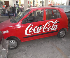 Coca-cola on wheels / Coca sur roues.