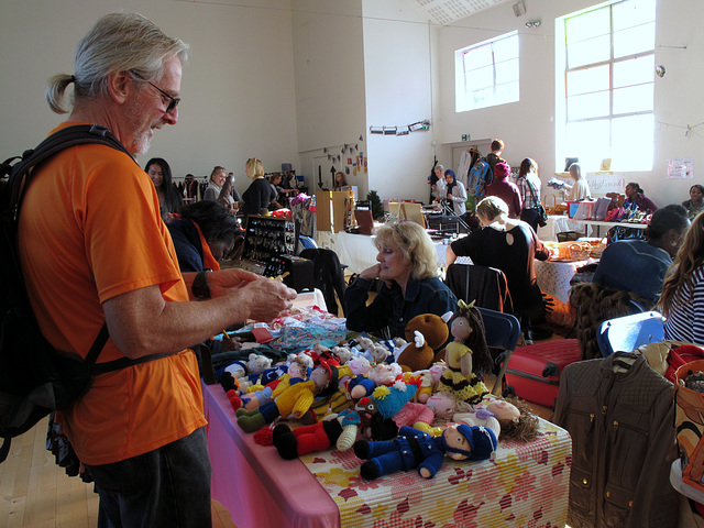 Spooner at the Jumble Sale