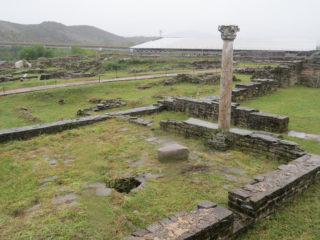 Atrium de la domus fulonica.