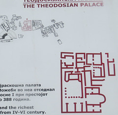 Plan du "palais théodosien"