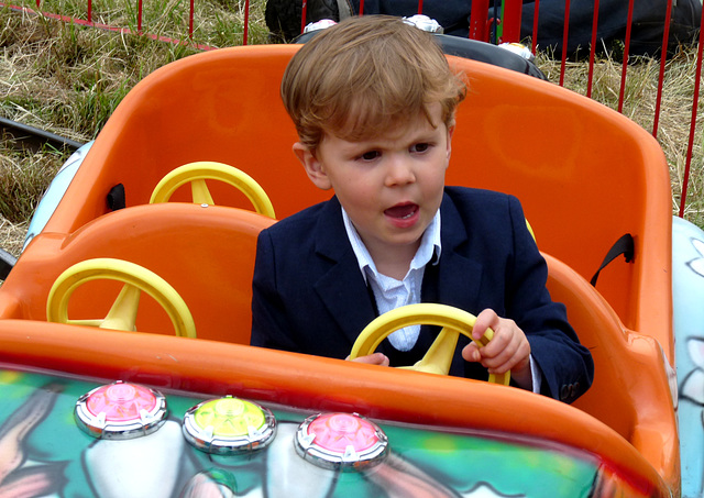 Dexter at the Funfair