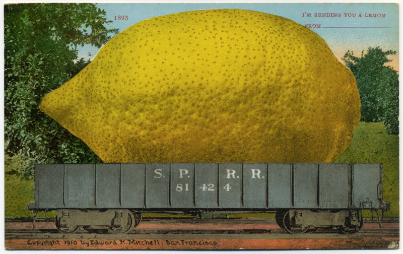 I'm Sending You a Lemon