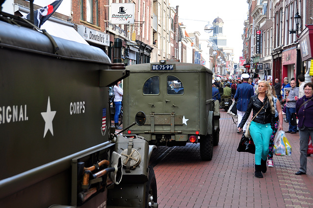 Military History Day 2014 – Driving through the Haarlemmerstraat