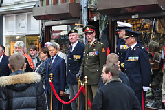 Military History Day 2014 – Lieutenant general Ted Meines taking the parade