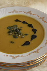 Kõrvitsapüreesupp / Pumpkin soup