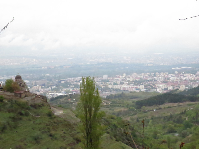 Skopje vue depuis Gorno Nerezi 2