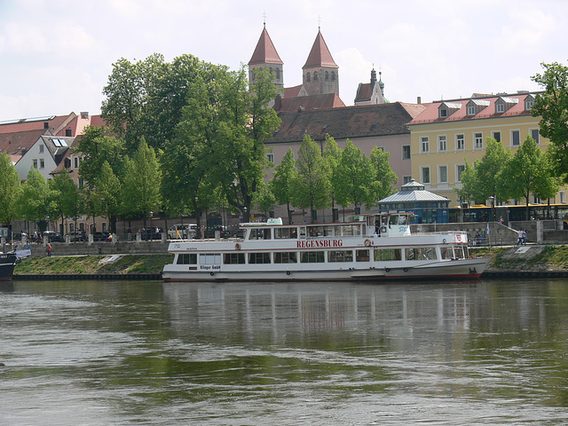 Schiffahrt in Regensburg