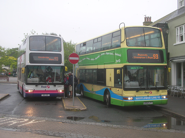 DSCN1180 First Devon and Cornwall LR02 LYT and HIG 1518 (T851 LLC)