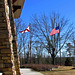 Lodge and Flags