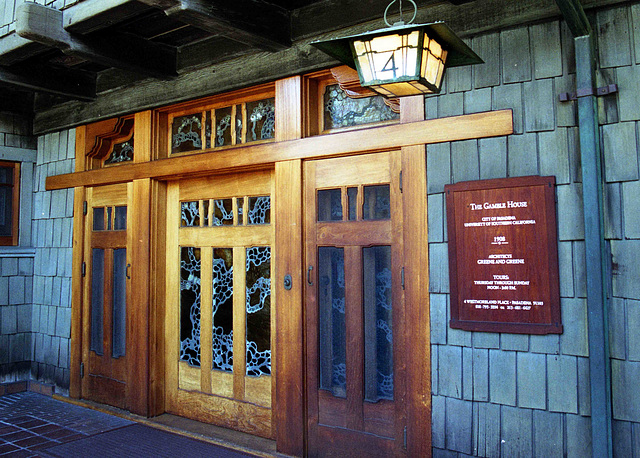 Gamble House Door