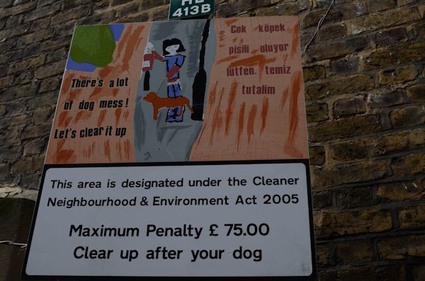 Clear up after your dog