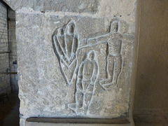 Medieval graffiti in Lincoln Cathedral