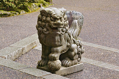 Stone Lion – Japanese Garden, Portland, Oregon