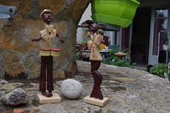 statuettes cubaines (bois)