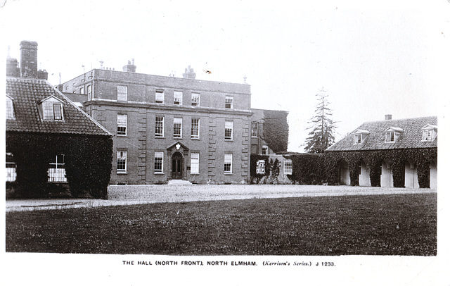 Elmham Hall, North Elmham, Norfolk (Demolished)