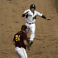 Cam Gibson into Third