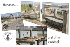Benches etc. - Newhaven Harbour - 12.4.2014
