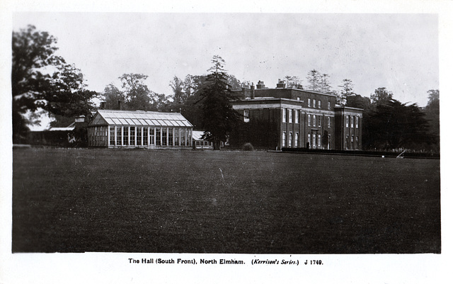 Elmham Hall, North Elmham, Norfolk (Demolished)