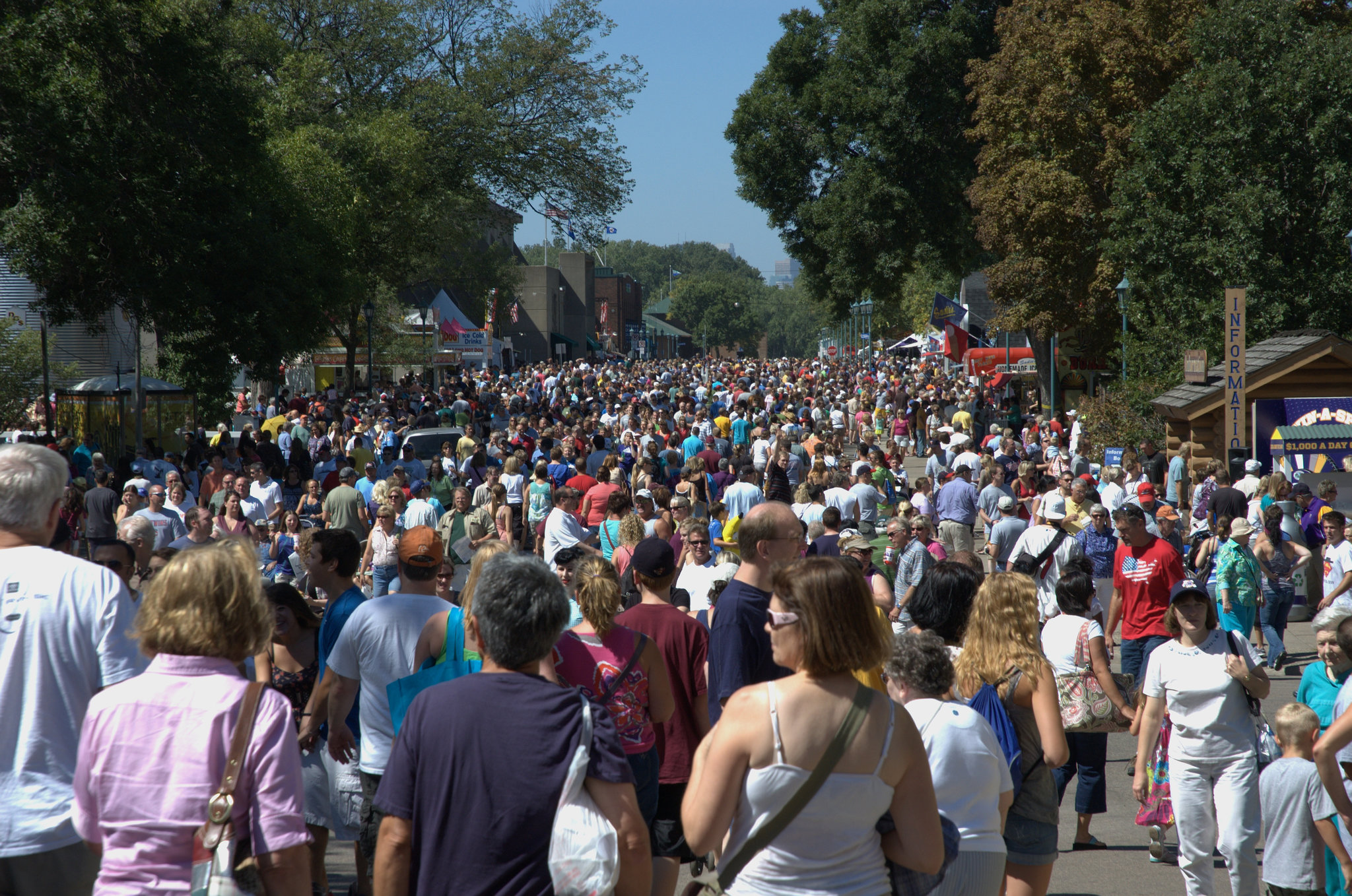 Record crowds at the fair