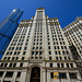 Trump Tower and the Wrigley Building.  Chicago, IL