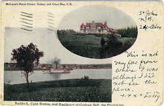 Baddeck, Cape Breton, and Residence of Graham Bell, the Electrician