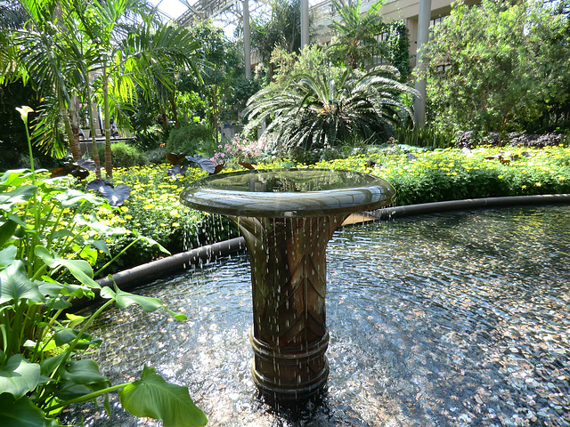 Fountain in the conservatory at Longwood Gardens, Kennett Square, PA