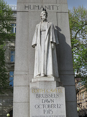 cavell memorial, st. martin's place, london