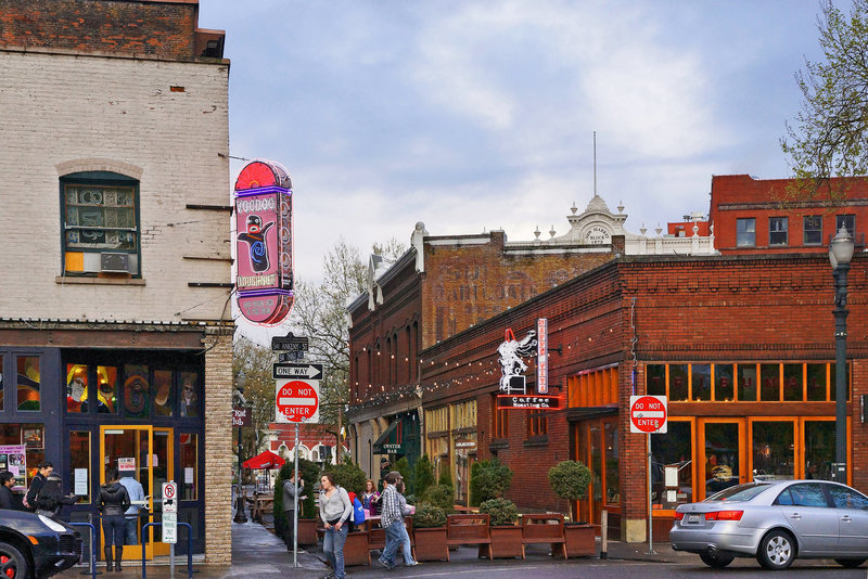 Voodoo Doughnuts – S.W. 3rd Avenue near West Burnside, Portland, Oregon