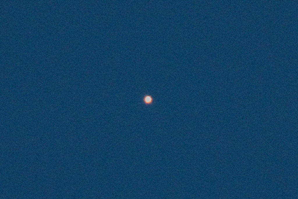 Mars at opposition, April 2014.