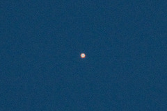 Mars at opposition, April 2014.