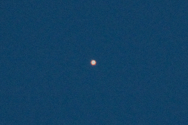 Mars at opposition, April 2014.