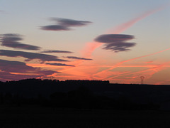 coucher de soleil - Montoison - Drôme
