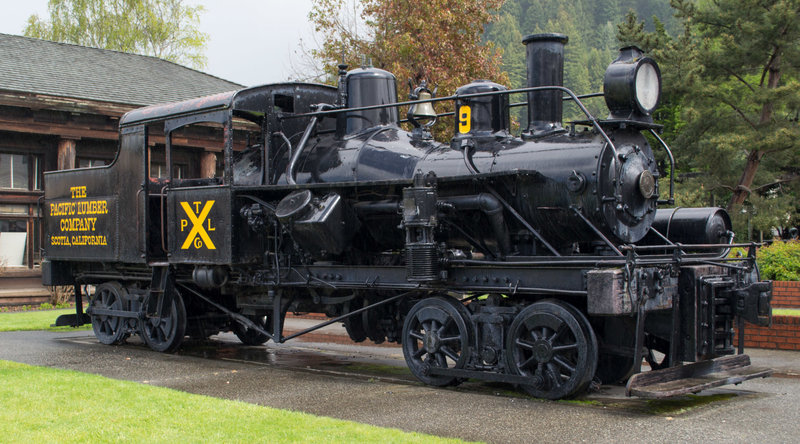 Scotia Pacific Lumber  locomotive (1660)