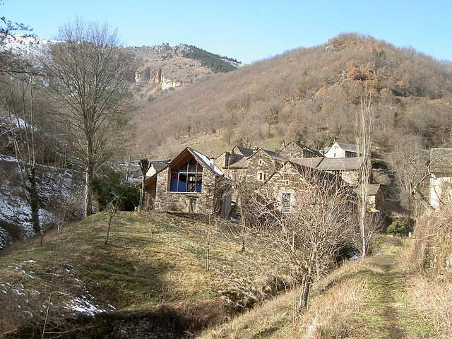 LOZERE Village et fermes (4)