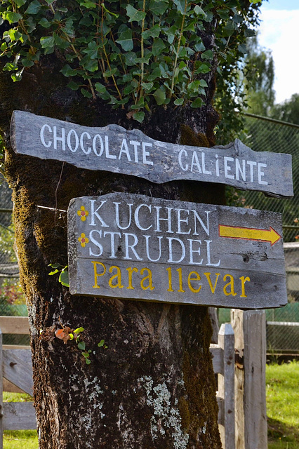 signs near Puerto Varas