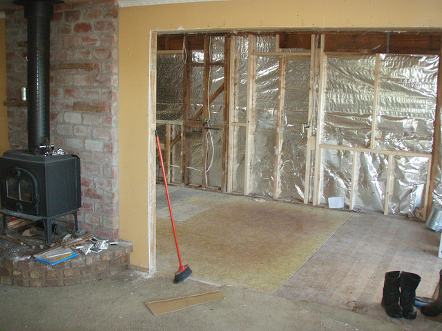 renovation 7: plastering