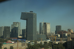 from our hotel window - the CCTV towers