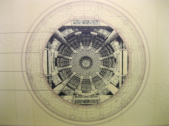 plan of the Hall of Prayer for Good Harvests, Beijing