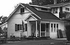 House, with Flag