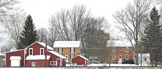 Snow Returns to Mulliken