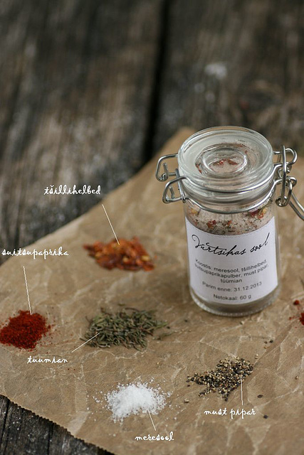Vürtsikas sool / Spiced salt