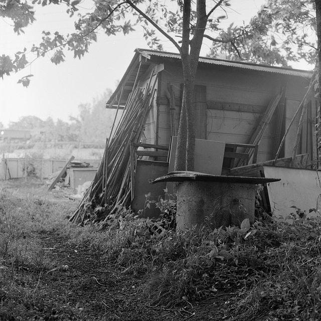 Hut in the field