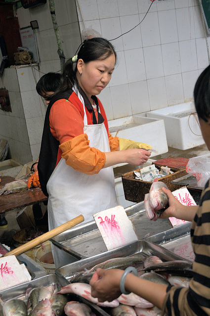 In a Beijing market