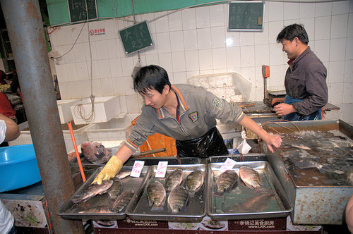 In a Beijing market