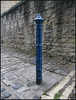 Oxford blue bollard