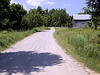 Up the dirt road to the barn