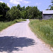 Up the dirt road to the barn