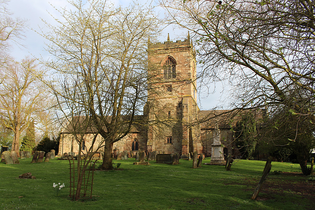 Priory Church of All Saints, Lapley, Staffordshire