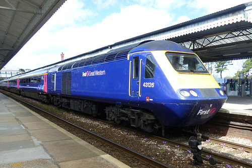 43126 arriving at Truro - 13 April 2014